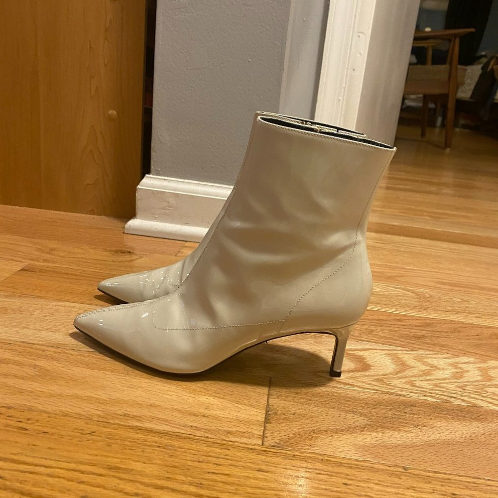 Via Spiga White Booties